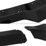 2015-2023 Dodge Charger V7 A Style Gloss Black Front Bumper Lip ABS