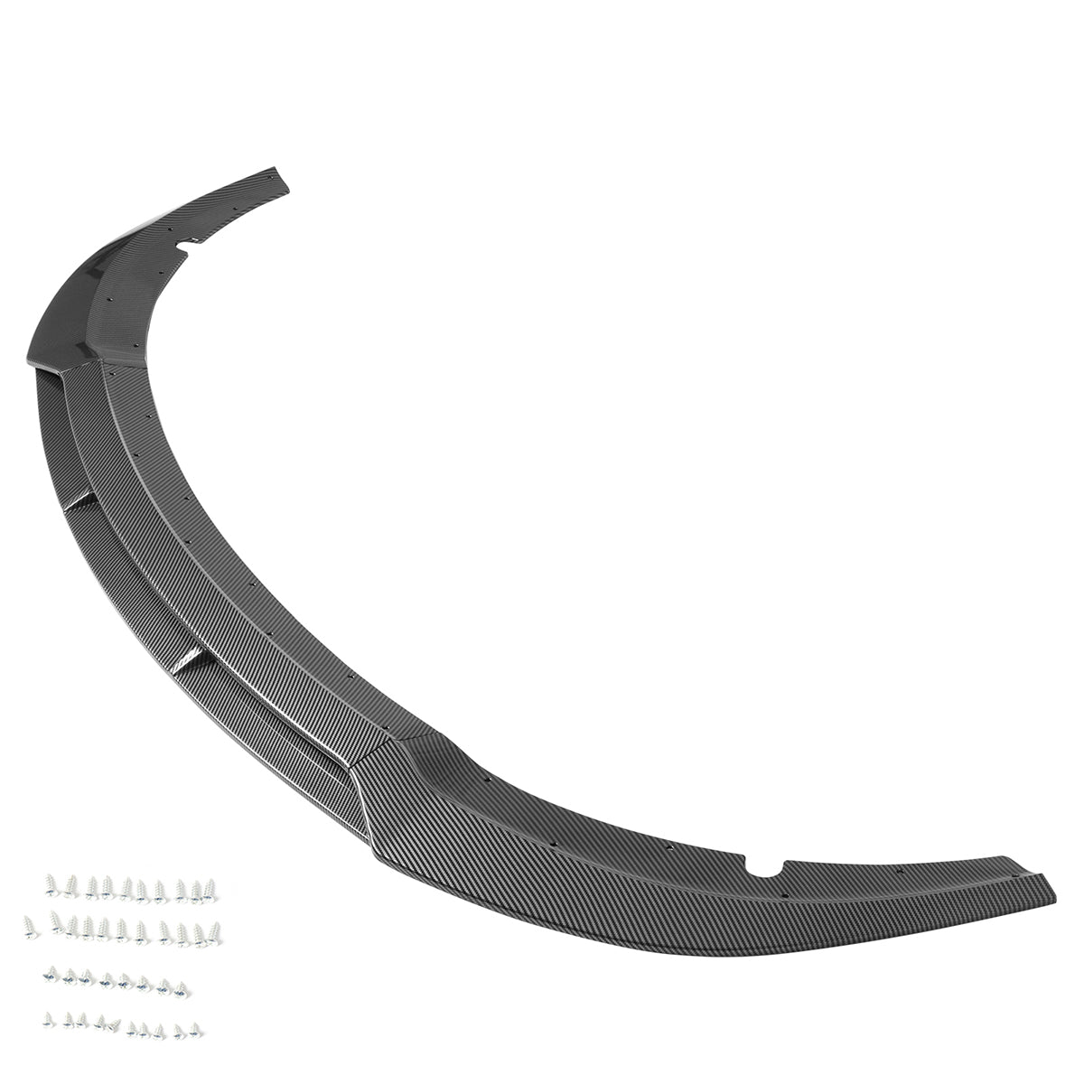 2015-2023 Dodge Charger V7 B Style Carbon Fiber Print Front Bumper Lip