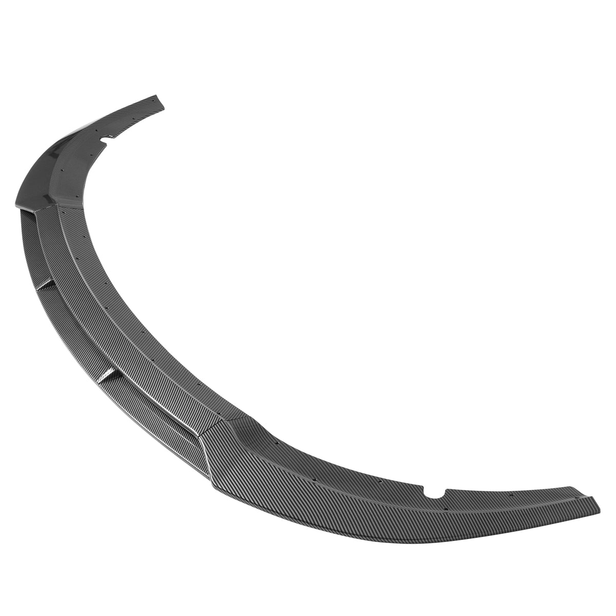2015-2023 Dodge Charger V7 B Style Carbon Fiber Print Front Bumper Lip