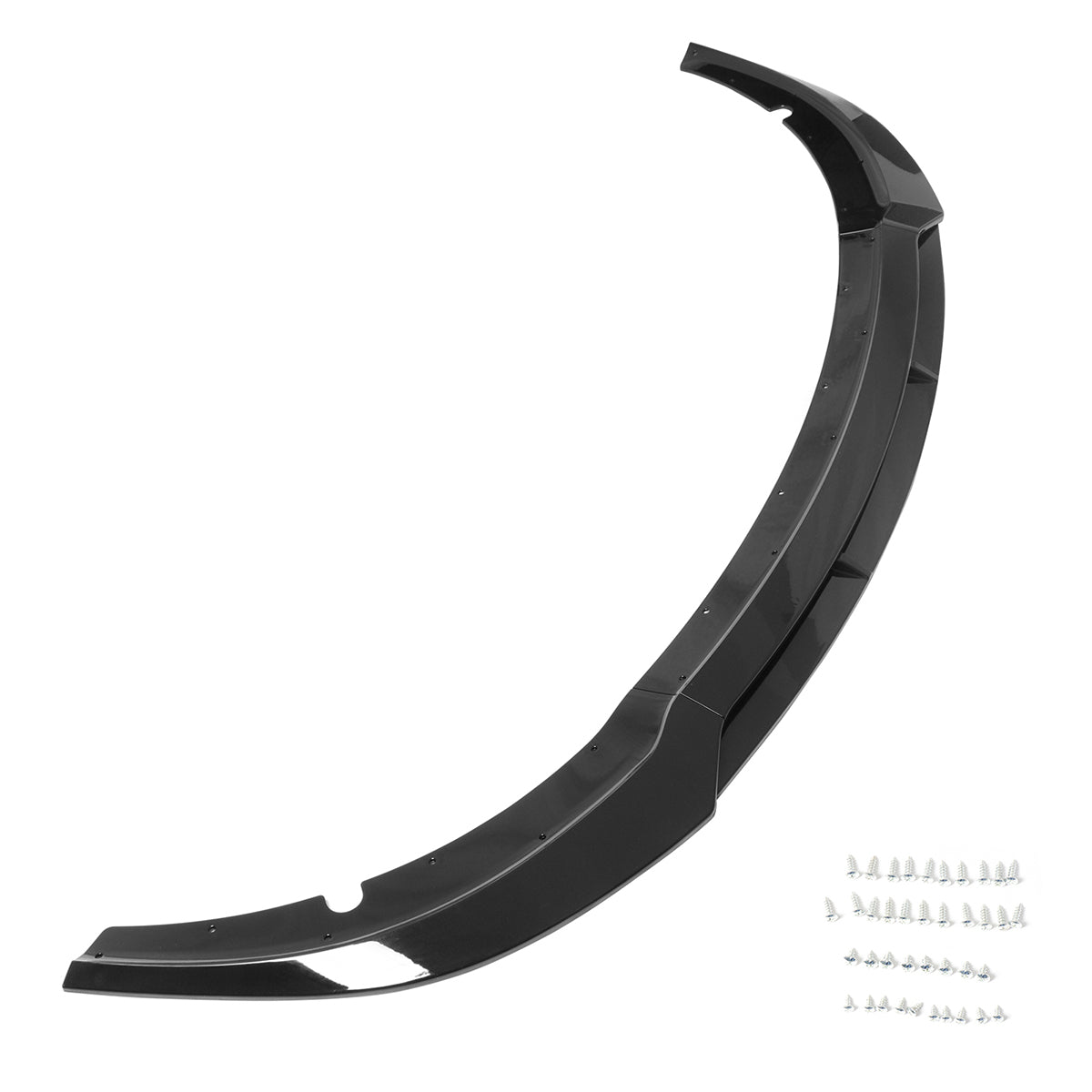 2015-2023 Dodge Charger V7 B Style Gloss Black Front Bumper Lip ABS