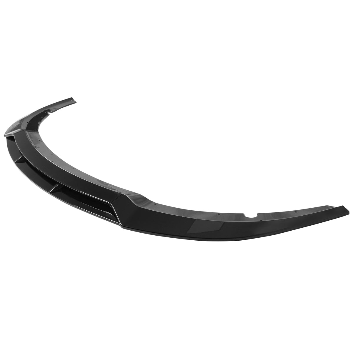 2015-2023 Dodge Charger V7 B Style Gloss Black Front Bumper Lip ABS