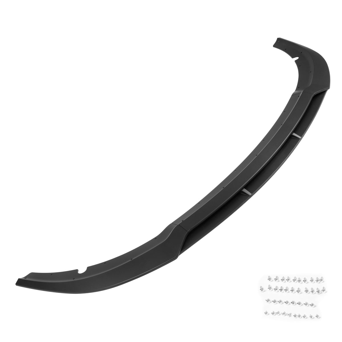 2015-2023 Dodge Charger V7 B Style Matte Black Front Bumper Lip ABS