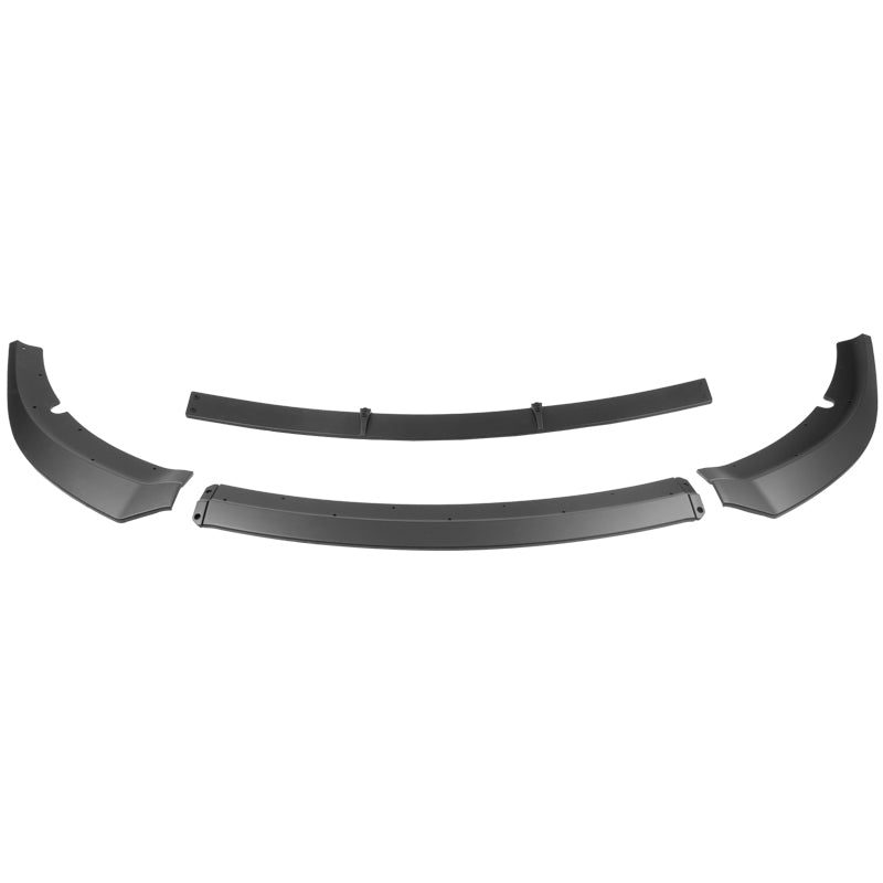 2015-2023 Dodge Charger V7 B Style Matte Black Front Bumper Lip ABS