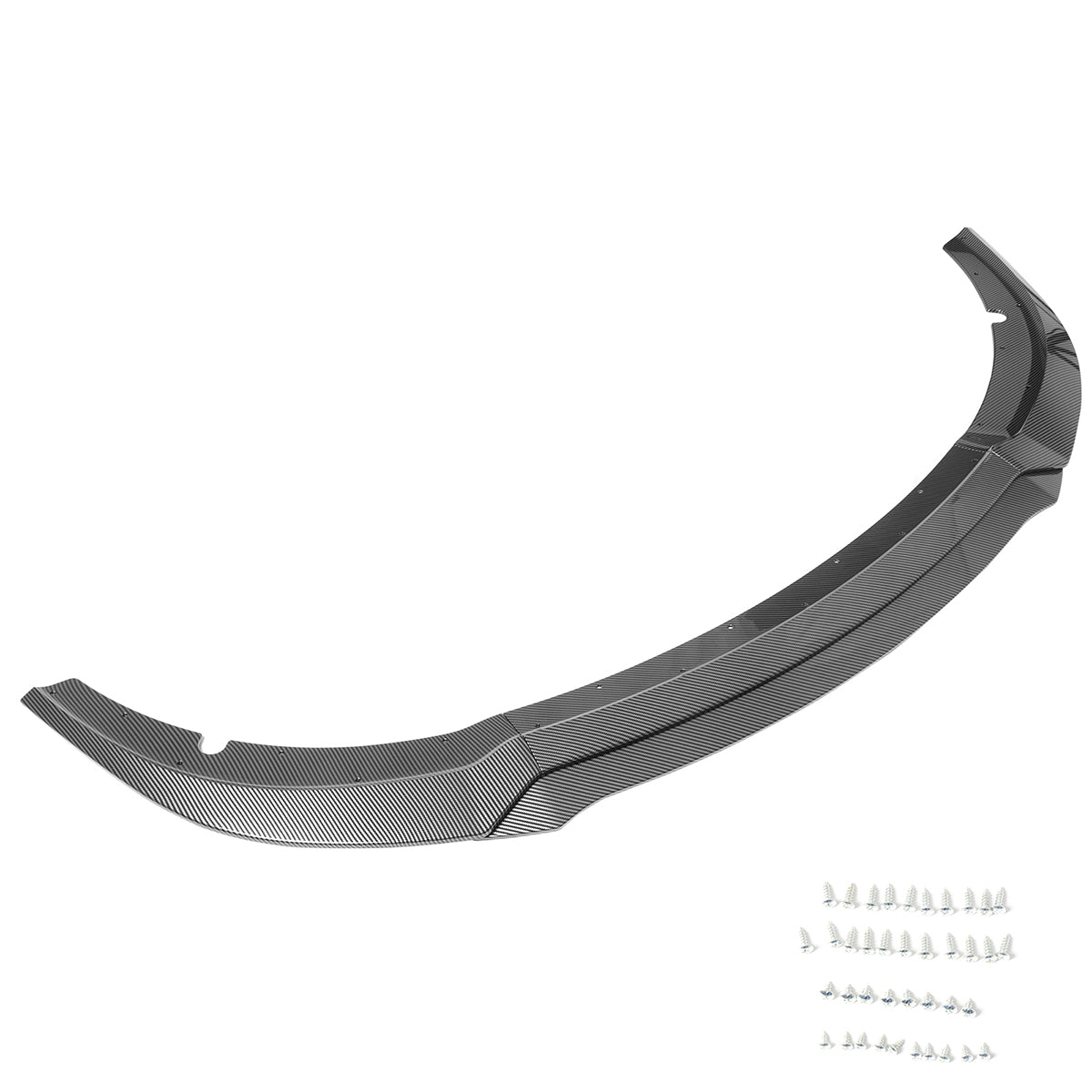 2015-2023 Dodge Charger V7 C Style Carbon Fiber Print Front Bumper Lip