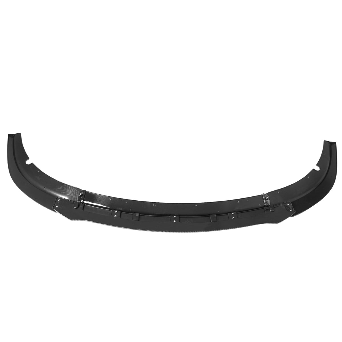 2015-2023 Dodge Charger V7 C Style Carbon Fiber Print Front Bumper Lip