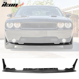 2011-2014 Dodge Challenger SRT Style Front Bumper Lip Spoiler PU