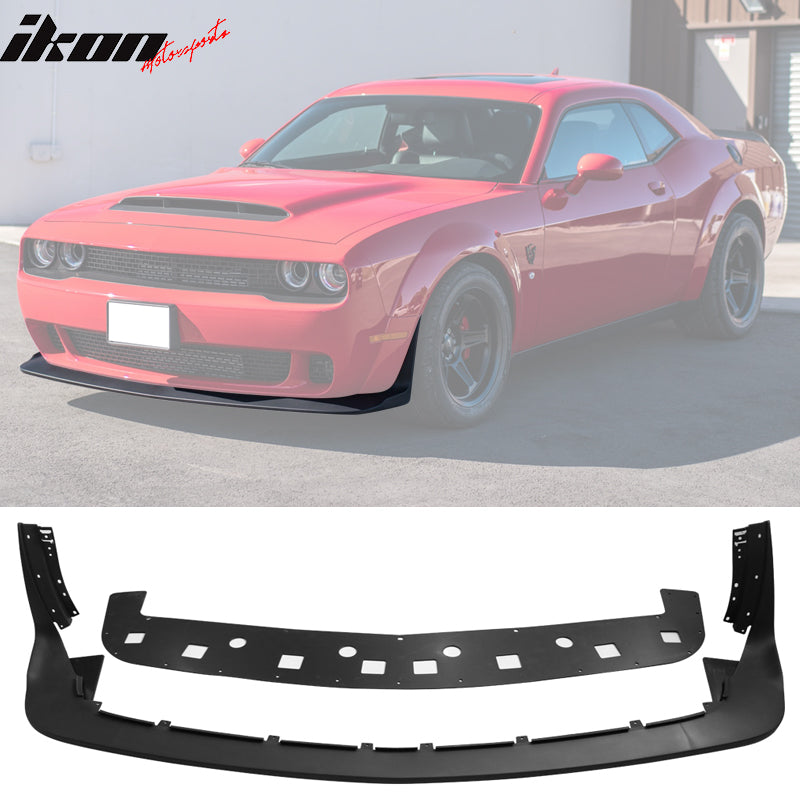 2018-2023 Dodge Challenger Demon Painted Front Bumper Lip PP