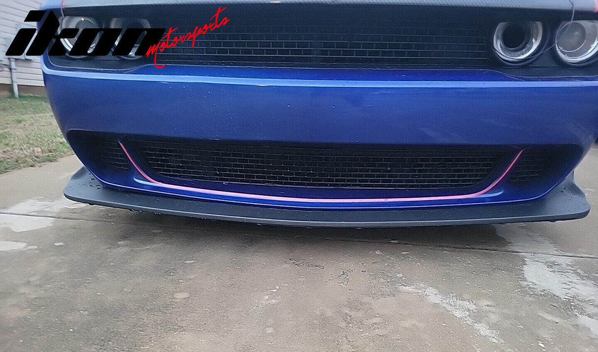 2018-2023 Dodge Challenger Demon Painted Front Bumper Lip PP