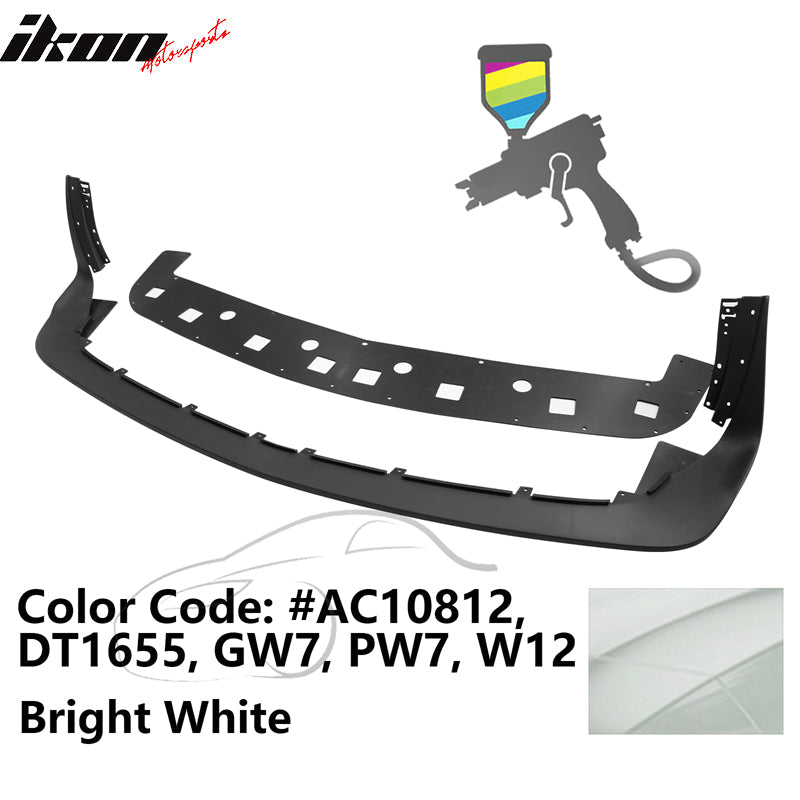 2018-2023 Dodge Challenger Demon Painted Front Bumper Lip PP