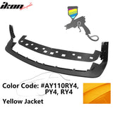 2018-2023 Dodge Challenger Demon Painted Front Bumper Lip PP