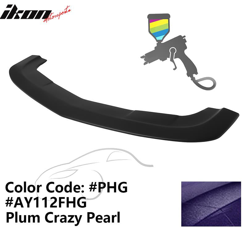 2015-2023 Dodge Challenger SXT Painted Front Bumper Lip Spoiler PP