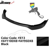 2020-2023 Dodge Charger Widebody IKON V1 Style Front Bumper Lip 3PCS