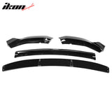 2020-2023 Dodge Charger Widebody IKON V2 Front Bumper Lip ABS 4PCS