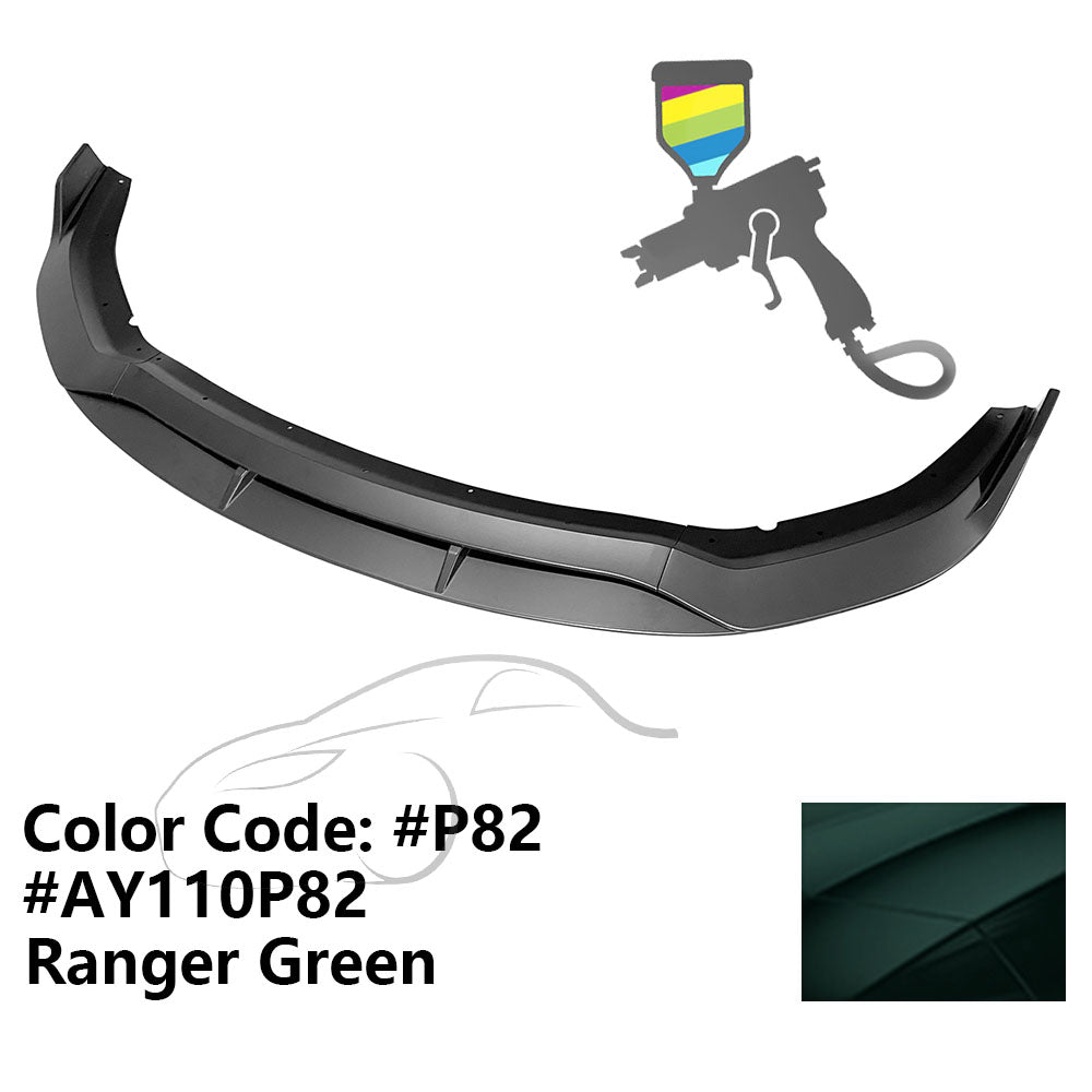 2020-2023 Dodge Charger Widebody IKON V2 Front Bumper Lip ABS 4PCS