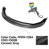 2020-2023 Dodge Charger Widebody IKON V2 Front Bumper Lip ABS 4PCS