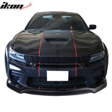 2020-2023 Dodge Charger Widebody V3 PP Front Bumper Lip