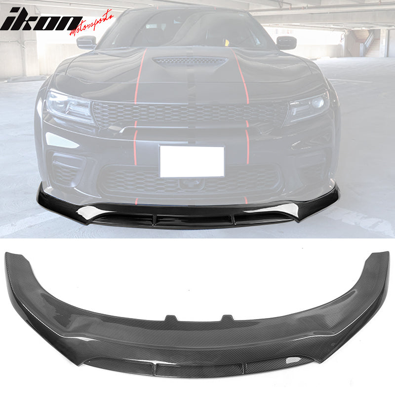 2020-2023 Dodge Charger Widebody V5 PP Front Bumper Lip