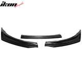2013-2016 Dodge Dart IKCS Style Unpainted Black Front Bumper Lip PU 3PCS