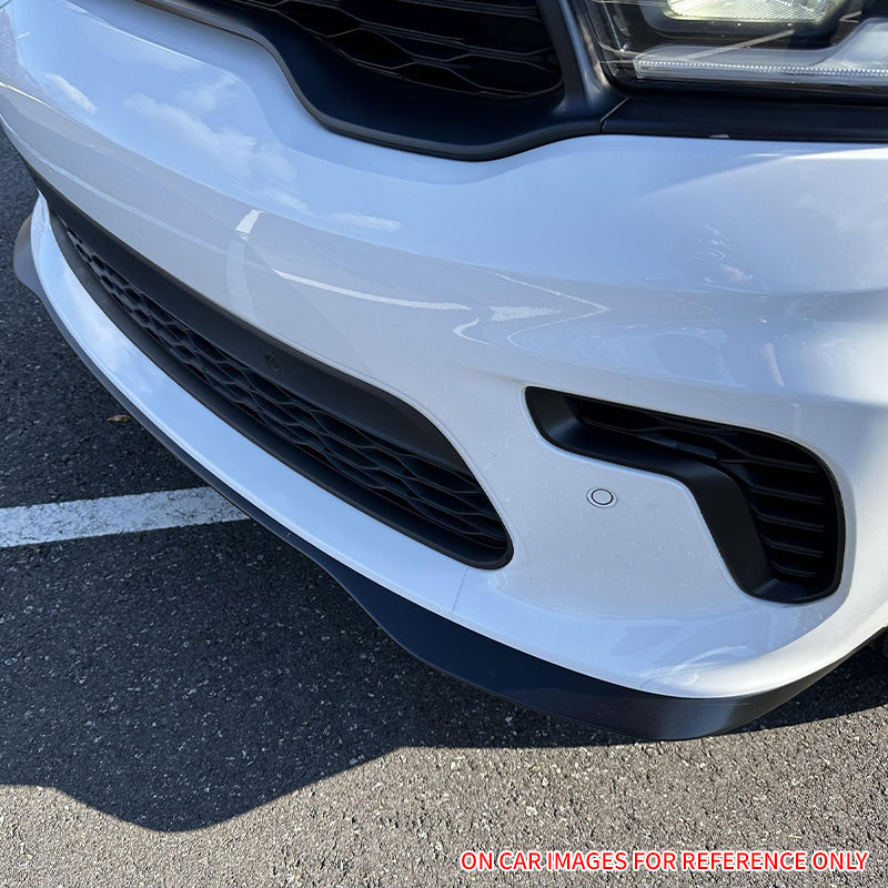 2021-2025 Dodge Durango Front Bumper Lip 21+ Hellcat Style Gloss Black