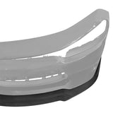 2015-2022 Dodge Charger Extreme Style Unpainted Black Front Bumper Lip