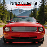 2005-2009 Ford Mustang V6 3C Style Unpainted Front Bumper Lip Chin PU