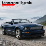 2005-2009 Ford Mustang V6 3C Style Unpainted Front Bumper Lip Chin PU