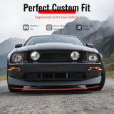 2005-2009 Ford Mustang V6 B2 Style Unpainted Front Bumper Lip Chin PU