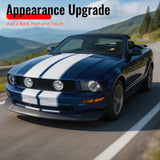 2005-2009 Ford Mustang V6 B2 Style Unpainted Front Bumper Lip Chin PU