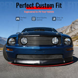 2005-2009 Ford Mustang V8 GT CV2 Style Unpainted Front Bumper Lip PU
