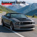 2005-2009 Ford Mustang V8 GT CV2 Style Unpainted Front Bumper Lip PU