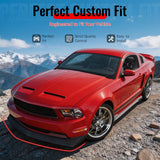 2010-2012 Ford Mustang V8 B2 Style Unpainted Front Bumper Lip Chin PU
