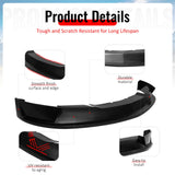 2010-2012 Ford Mustang V8 ST Style Unpainted Front Bumper Lip Chin PU