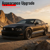 2010-2012 Ford Mustang V8 ST Style Unpainted Front Bumper Lip Chin PU