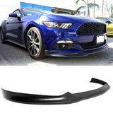 2015-2017 Ford Mustang ST Style Unpainted Front Bumper Lip Spoiler PU