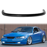 1999-2004 Ford Mustang MDA Style Unpainted Black Front Lip SplitterPU