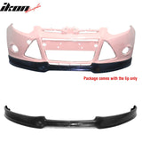 2012-2014 Ford Focus Base KB Style Front Bumper Lip Unpainted PU 2PCS