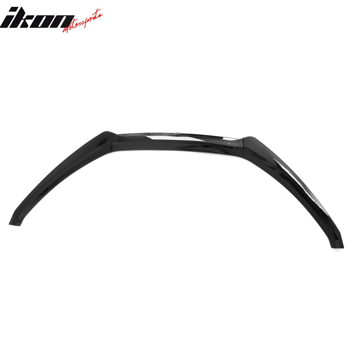 2015-2018 Ford Focus Sedan & Hatchback IKON Style Front Bumper Lip Lower Spoiler 3PCS Gloss Black PP