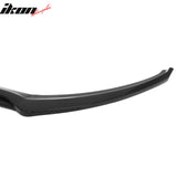 2015-2018 Ford Focus Sedan & Hatchback IKON Style Front Bumper Lip Lower Spoiler 3PCS Gloss Black PP