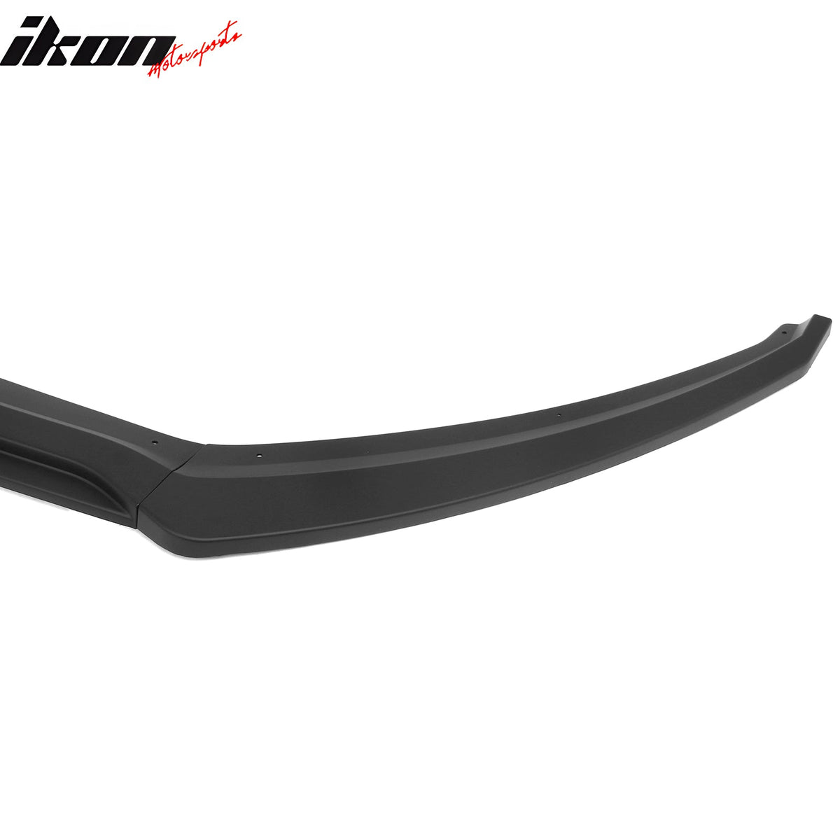 2015-2018 Ford Focus Sedan & Hatchback IKON Style Front Bumper Lip Lower Spoiler 3PCS Matte Black PP