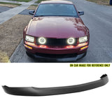 2005-2009 Ford Mustang GT V8 Front Bumper Lip Matte Black Spoiler 1PC