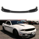 2010-2012 Ford Mustang V6 Unpainted Black Front Bumper Lip PU