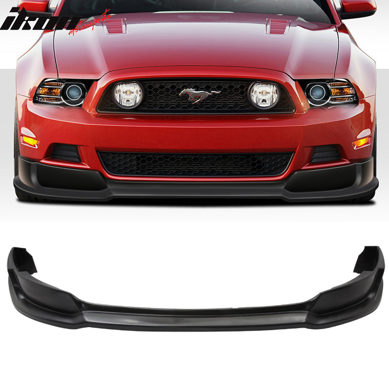 2013-2014 Ford Mustang GT Convertible Front Bumper Lip Chin Spoiler PU