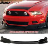 2013-2014 Ford Mustang GT Convertible Front Bumper Lip Chin Spoiler PU