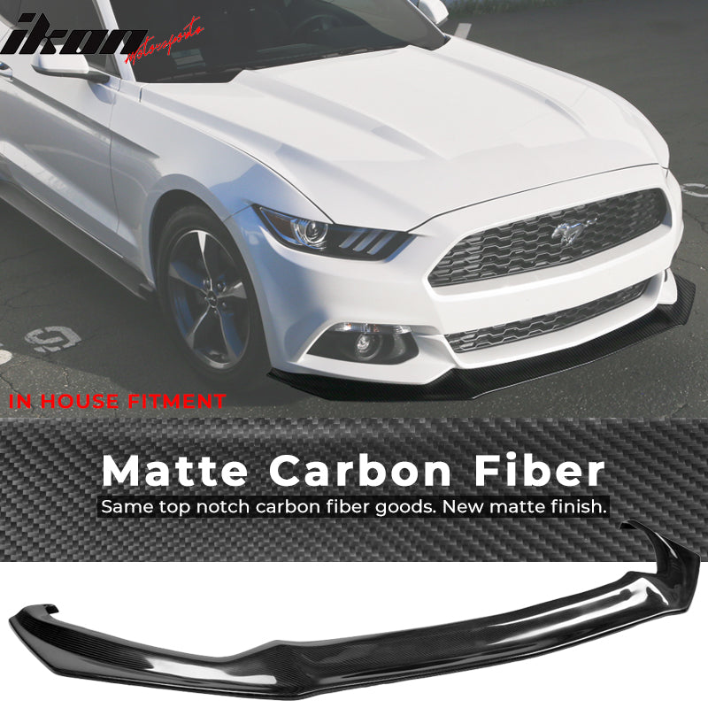 2015-2017 Ford Mustang Front Bumper Lip Chin Spoiler Splitter