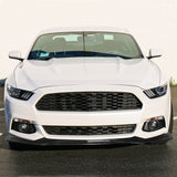 2015-2017 Ford Mustang Shelby GT Style Unpainted Front Lip SplitterPU