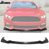 2015-2017 Ford Mustang Shelby GT Style Unpainted Front Lip SplitterPU