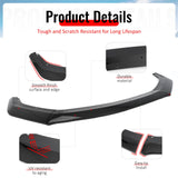 2024-2026 Ford Mustang DH Handling Gloss Black Front Bumper Lip PP 3PC