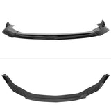 2024-2026 Ford Mustang Ecoboost GT V2 Style Front Lip Gloss Black 3PCS