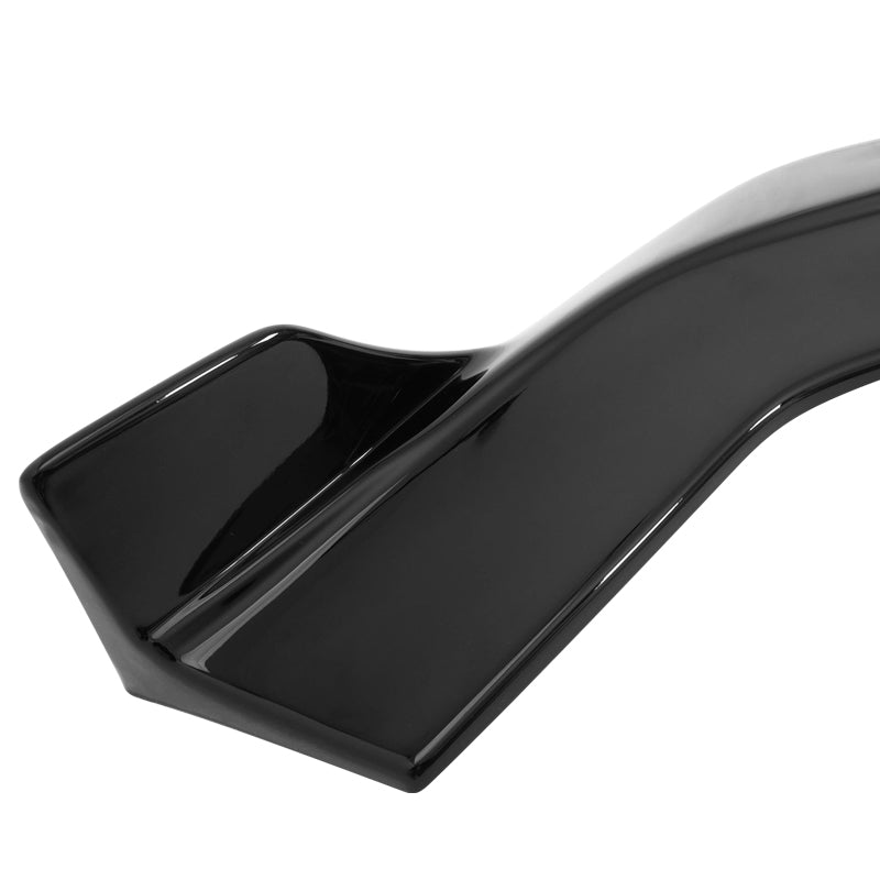 2024-2026 Ford Mustang Ecoboost GT V2 Style Front Lip Gloss Black 3PCS