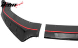 2024-2026 Ford Mustang EcoBoost GT IKON Style Front Bumper Lip Gloss Black ABS